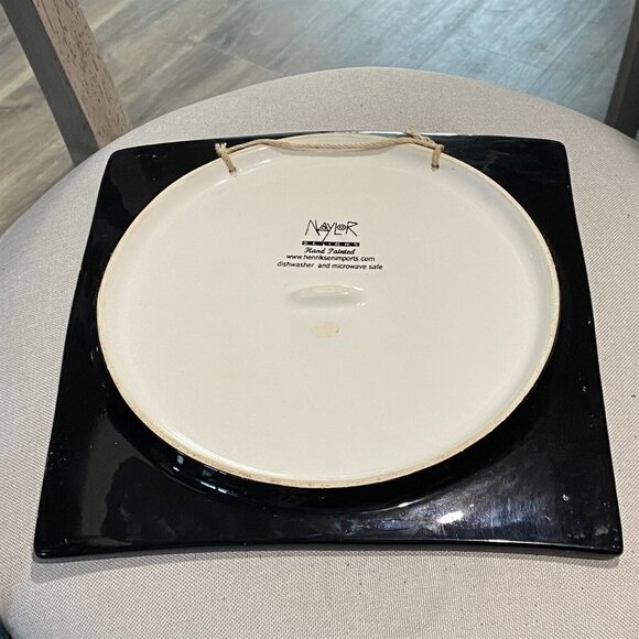 NAYLOR DESIGNS WINE GLASS PINOT WALL DECOR SQUARE ART PLATE 10" X 10" - Picture 5 of 5